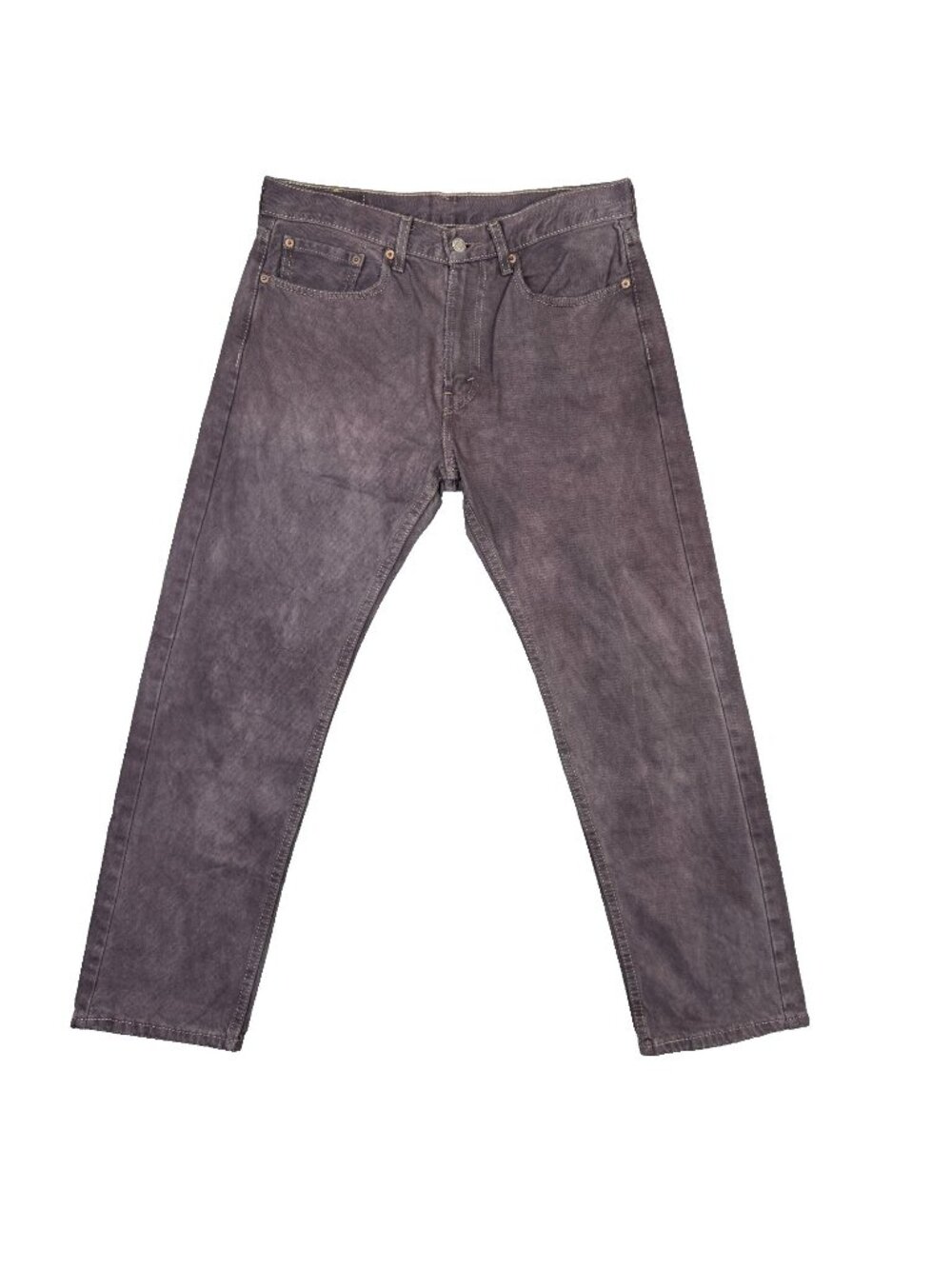 Levis 505 Purple Jeans Mens 32x29 Vintage Denim Plum Straight Leg Regular Fit